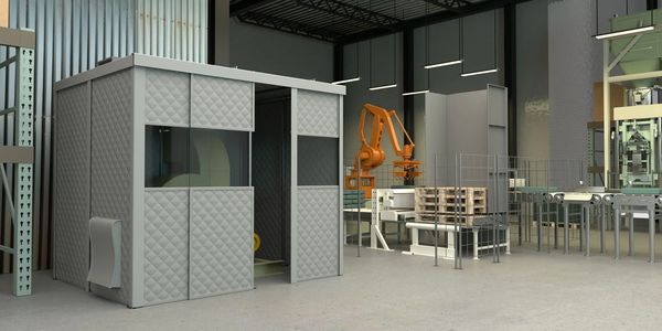 Industrial engineer conducting a site assessment